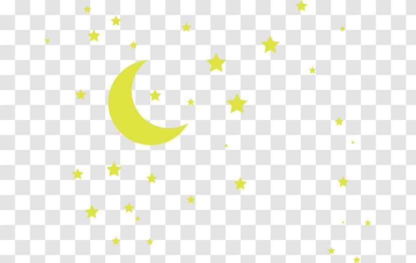 Line Point Angle Yellow Pattern - Triangle - Night Sky Transparent PNG