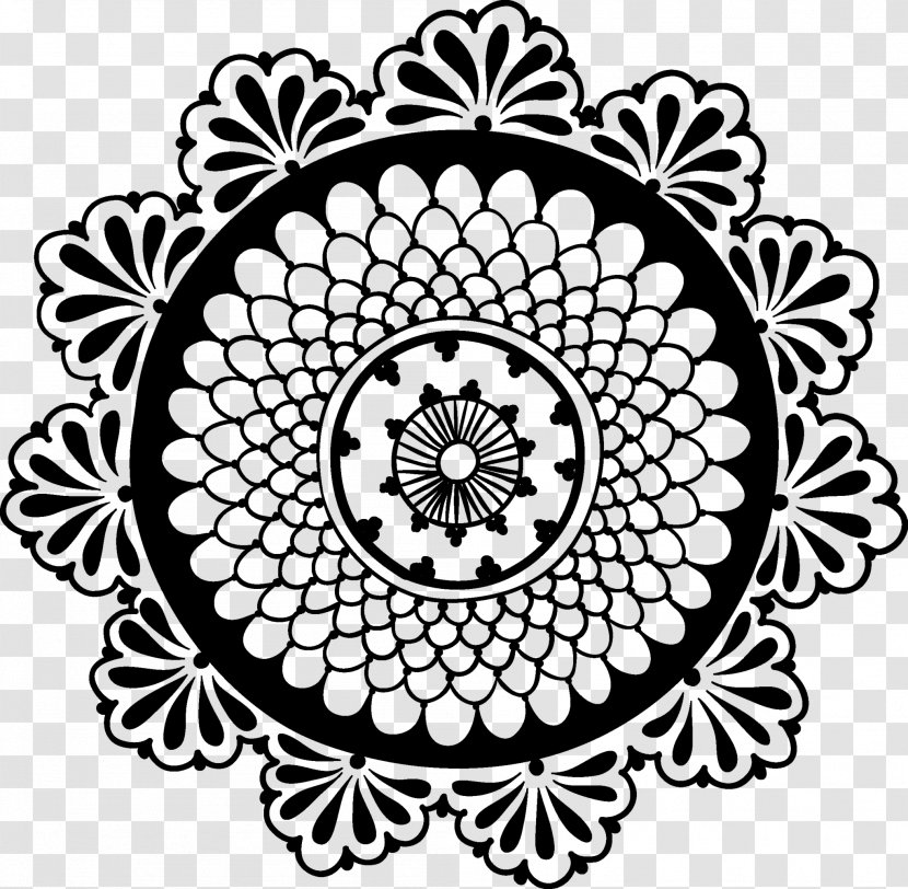 Mandala Coloring Book - Tattoo Transparent PNG