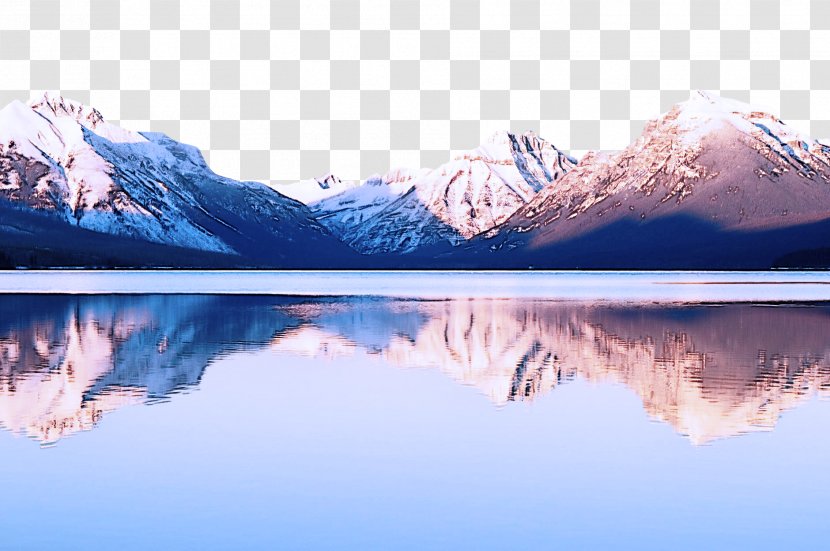 Reflection Nature Sky Natural Landscape Lake - Water Resources - Panorama Transparent PNG