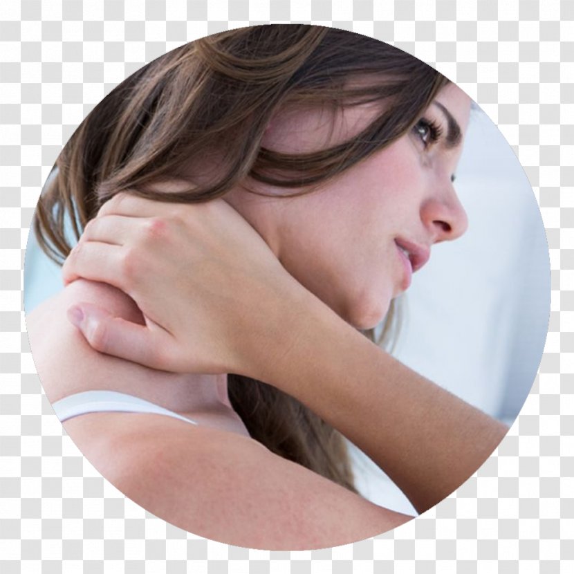 Neck Pain Chiropractic Sleep In Spine - Arm - Botanica Transparent PNG