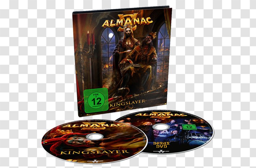 Almanac Kingslayer Compact Disc DVD Album - Silhouette - Dvd Transparent PNG