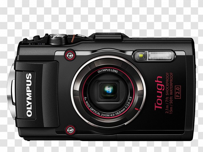 Point-and-shoot Camera Olympus Active Pixel Sensor Photography - Digital Slr Transparent PNG