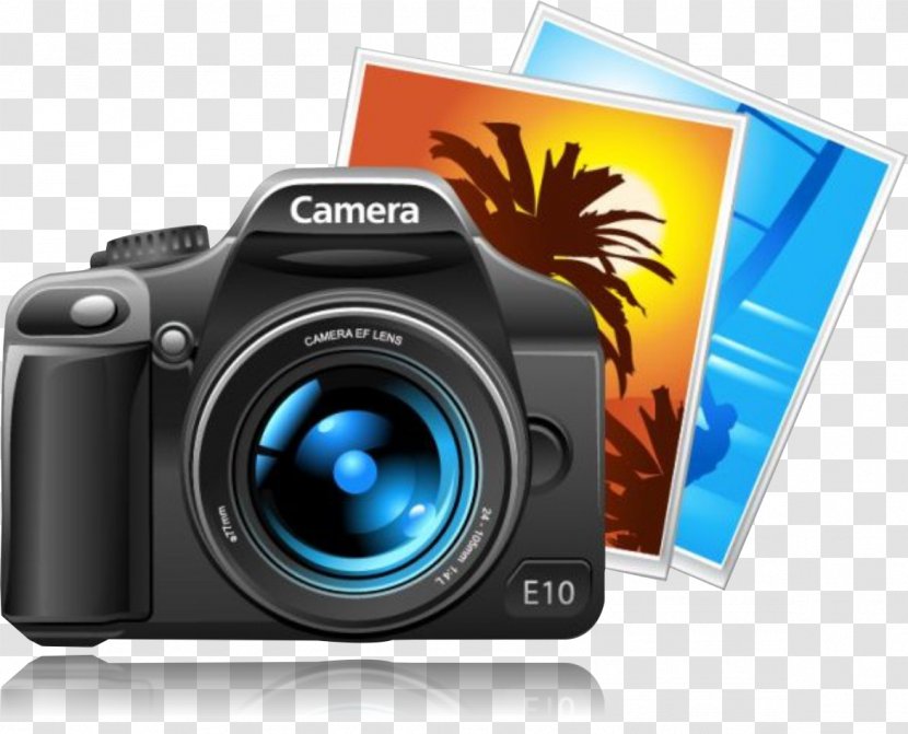 Digital Cameras Photography Clip Art - Camera Lens - Photo Transparent PNG