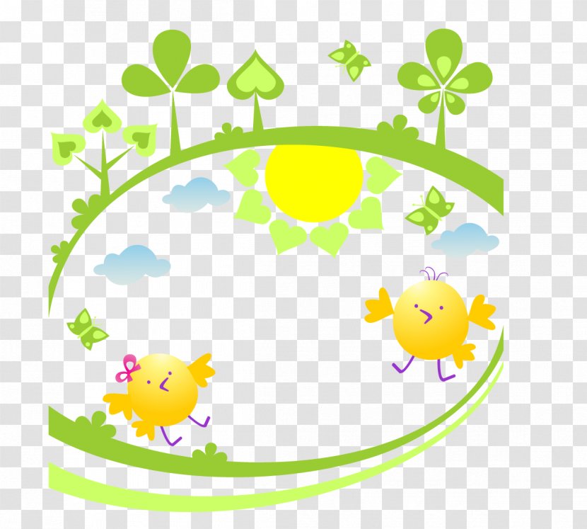 Easter Clip Art - Flora - Cute Background Pictures Transparent PNG