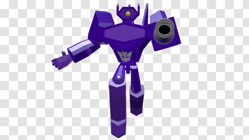Robot Character - Purple Transparent PNG