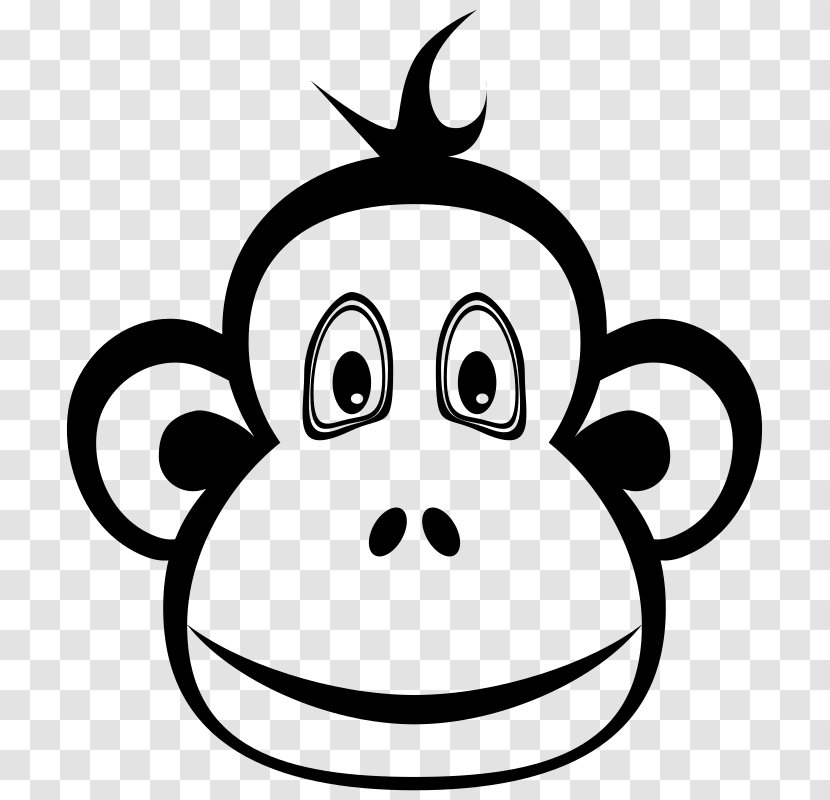 The Evil Monkey Primate Ape Clip Art - Artwork Transparent PNG