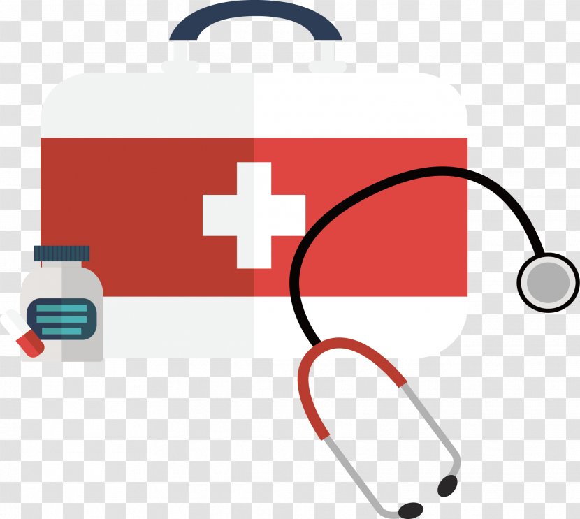 Health Care Chunyun First Aid Kit Patient - Technology - Red And White Transparent PNG