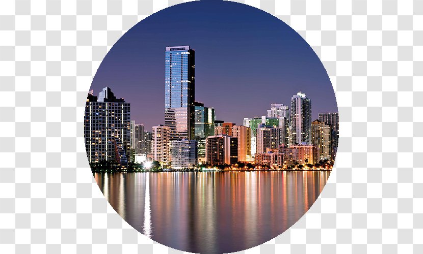 Miami Beach Greater Downtown Desktop Wallpaper - Panorama Transparent PNG