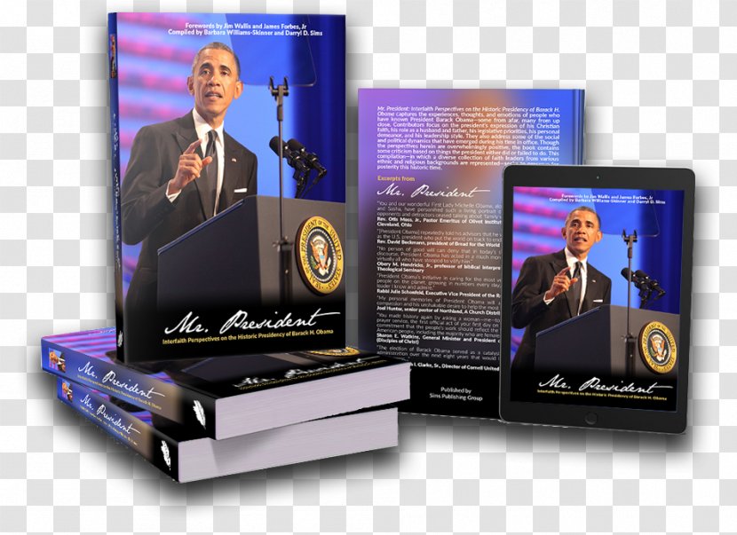 President Of The United States Presidency Barack Obama Book Sims Publishing - Mockup - Mr Transparent PNG