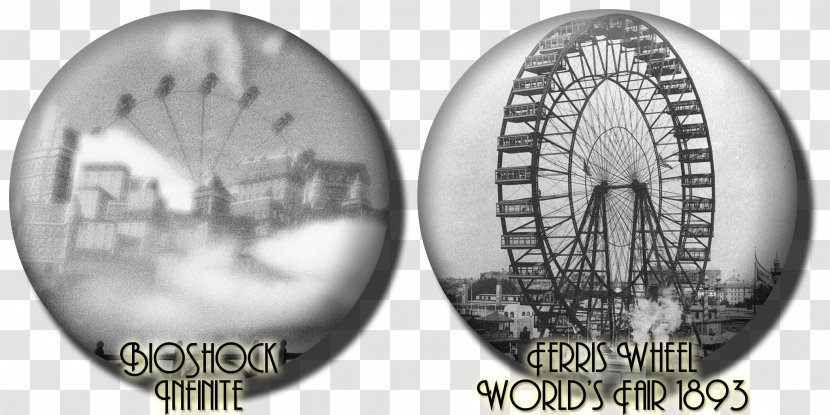 World's Columbian Exposition Chicago Ferris Wheel Architecture - George Washington Gale Jr Transparent PNG