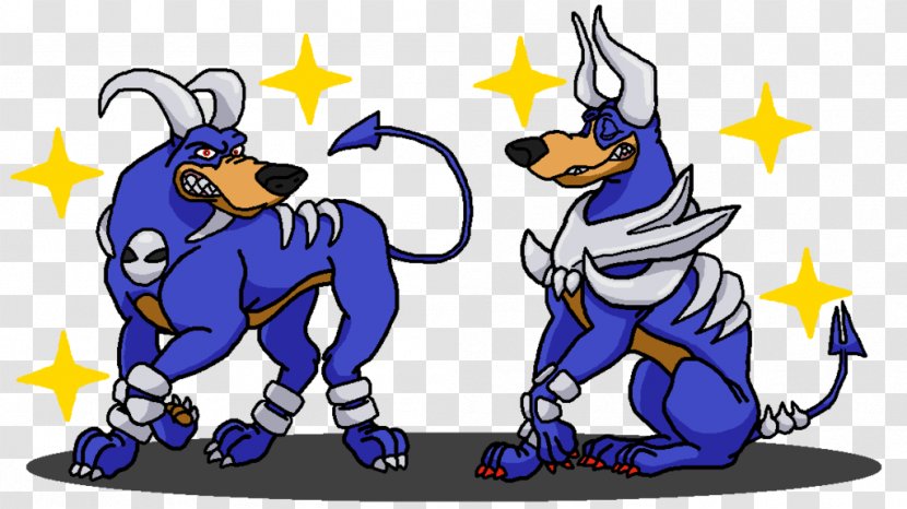 Pokémon X And Y Houndoom Sun Moon - Shellder - Cow Man Transparent PNG