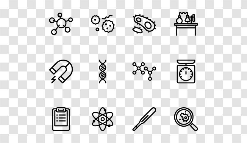 Point Cartoon White Angle Glyph - Science Lab Transparent PNG