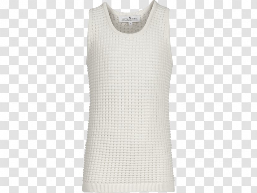 Gilets Sleeveless Shirt Dress Neck - Outerwear - White Tank Top Transparent PNG