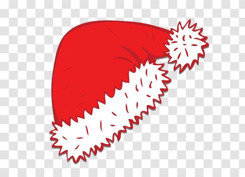 Santa Claus Hat Christmas Day Drawing Cartoon - Heart - December Activity Transparent PNG