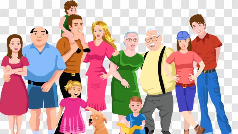 Group Of People Background - Grandparent - Play Gesture Transparent PNG