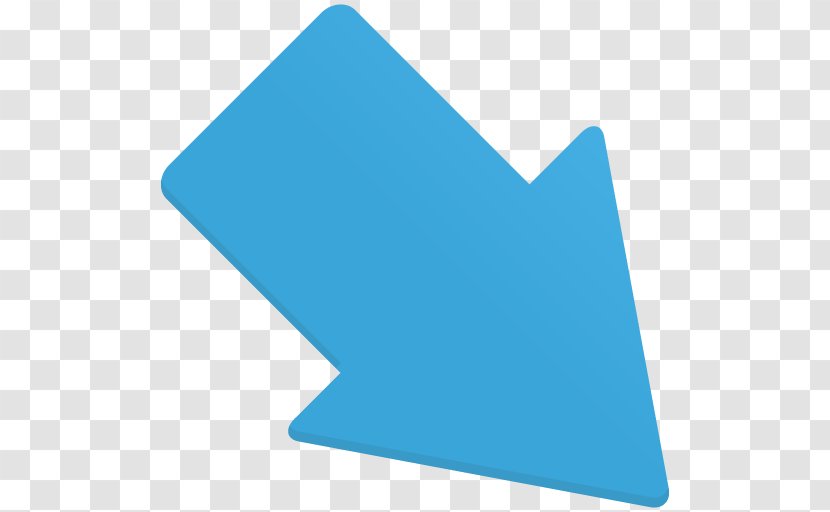 Blue Turquoise Triangle Aqua - Downright Transparent PNG