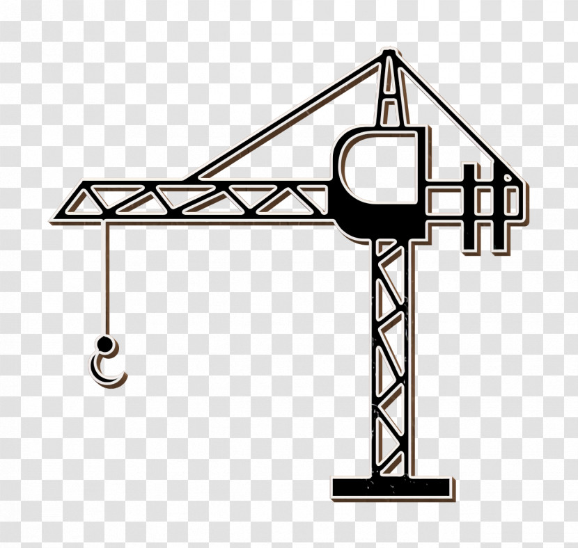 Tower Crane Icon Transport Icon Science And Technology Icon Transparent PNG