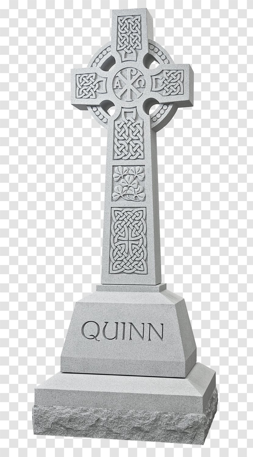 Headstone Memorial High Cross Monument - Cemetery Transparent PNG