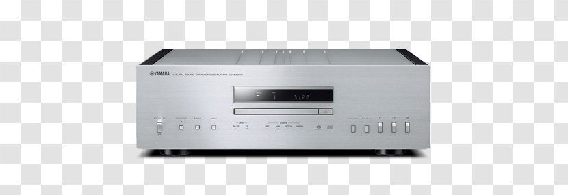 Compact Disc CD Player Audio Power Amplifier Yamaha Corporation - Stereo - Super Cd Transparent PNG