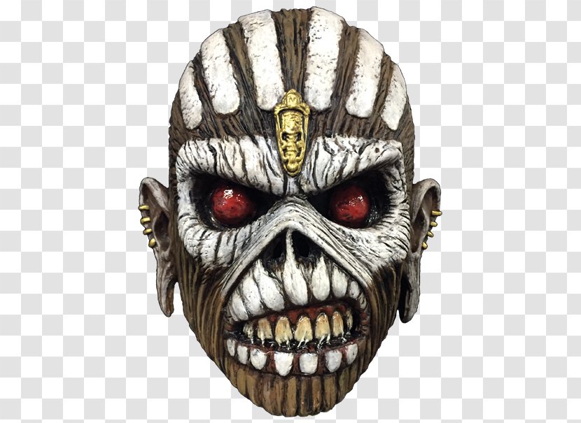 Iron Maiden Men's Book Of Souls Mask The Eddie Trick Or Treat Studios Transparent PNG