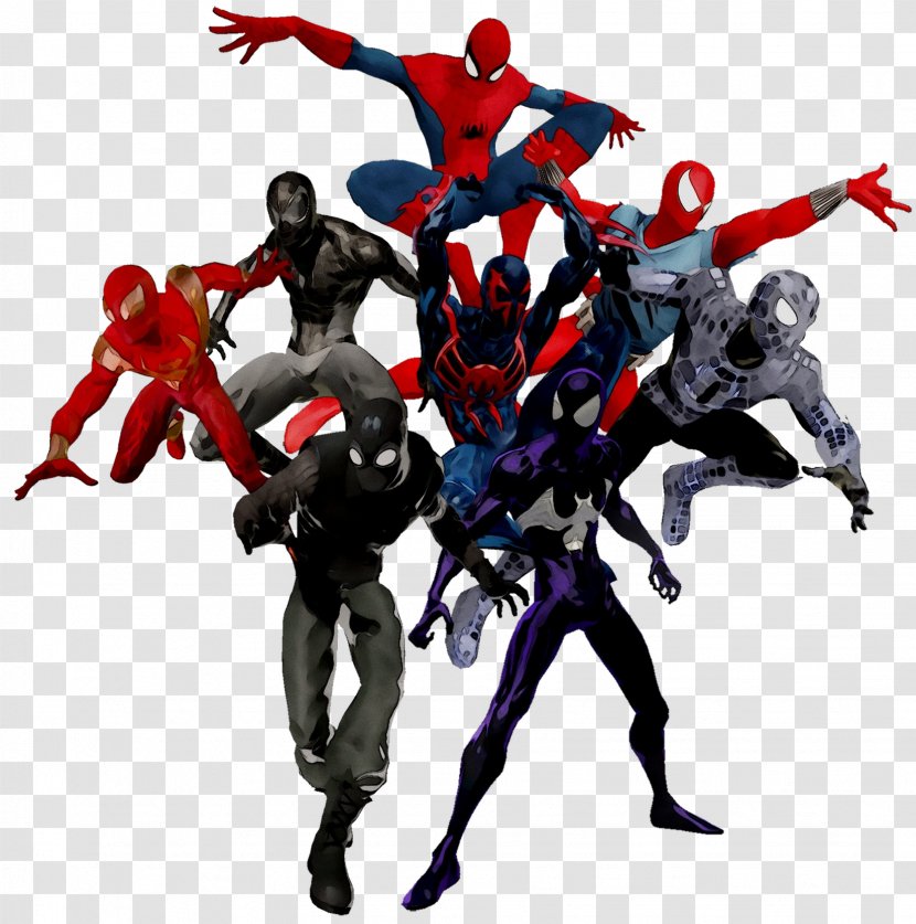 Spider-Man Robot Character Fiction - Action Figure - Hero Transparent PNG