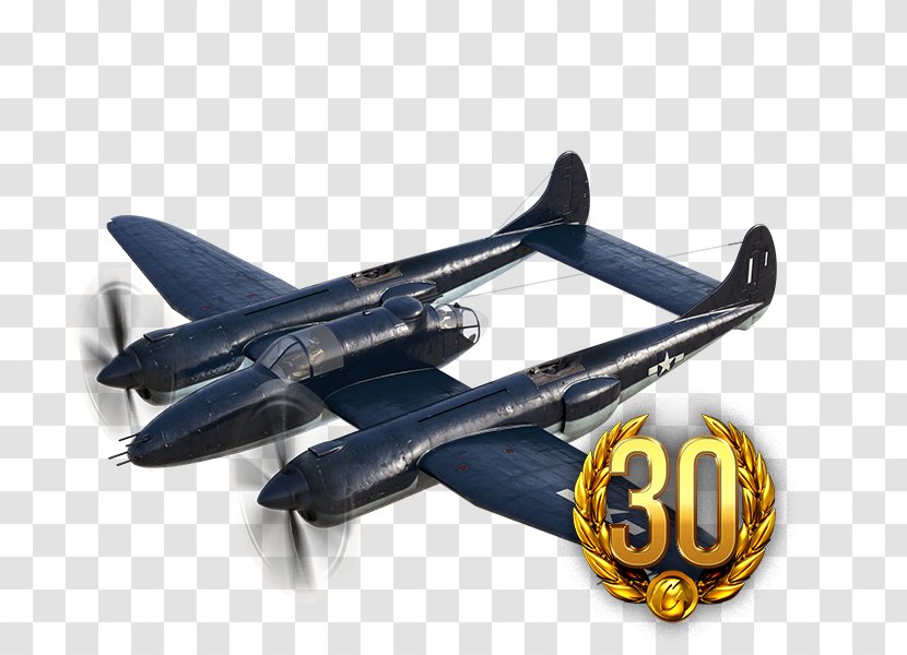 Heavy Fighter Aircraft Lockheed XP-58 Chain Lightning World Of Warplanes - Radio Controlled Transparent PNG