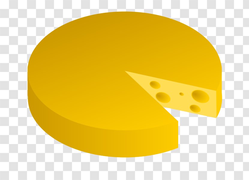 Circle Angle Material Yellow - Cheese - Pictures Transparent PNG