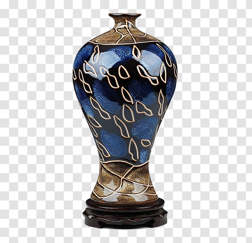 Jingdezhen Vase Ceramic Jewellery Porcelain - Glaze - Retro Jewelry Transparent PNG
