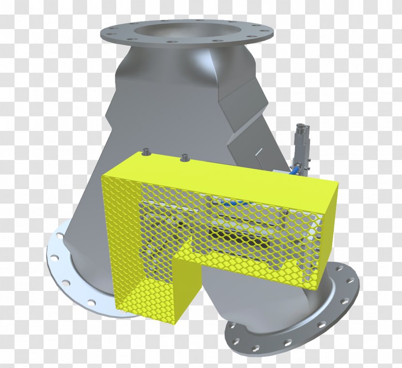 Valve Automation Pneumatics Material Sanitation - Yellow Transparent PNG