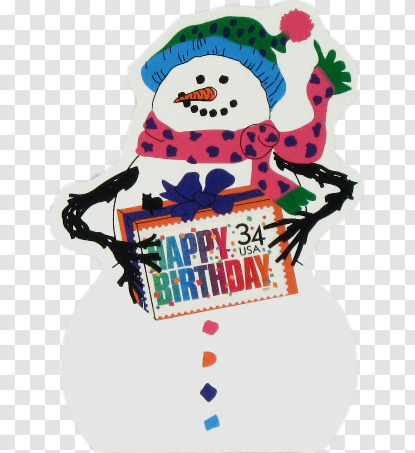 Happy Birthday Wish Snowman Anniversary - Cat Transparent PNG
