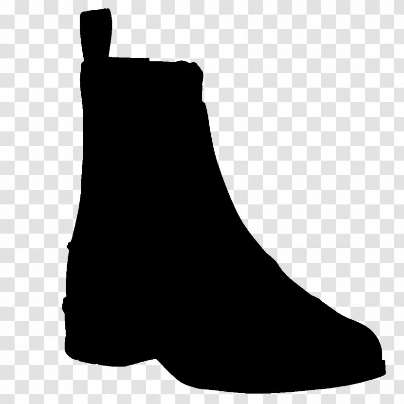 Shoe Boot Font Silhouette Black M - White Transparent PNG