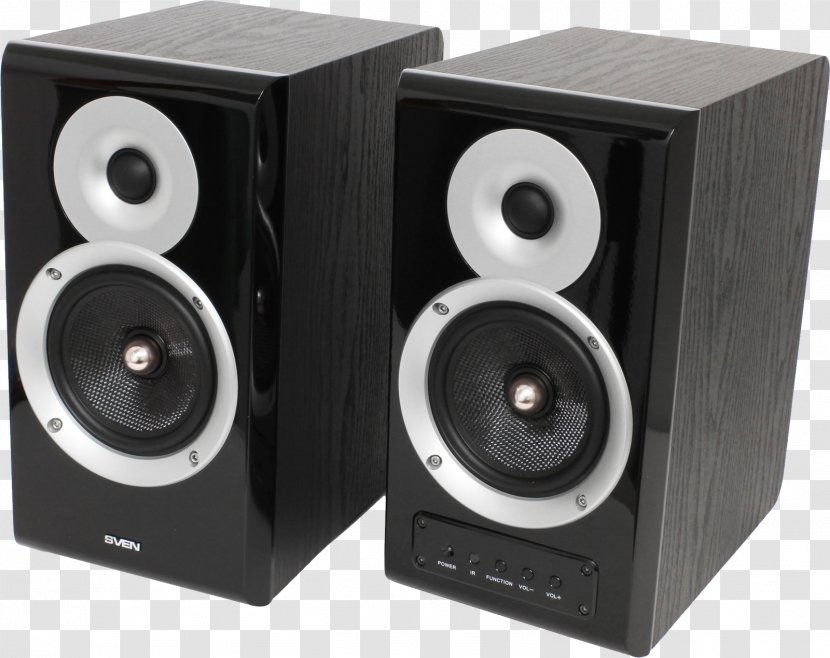Line Array Loudspeaker Enclosure Sven Sound Headphones - Silhouette - Speakers Transparent PNG