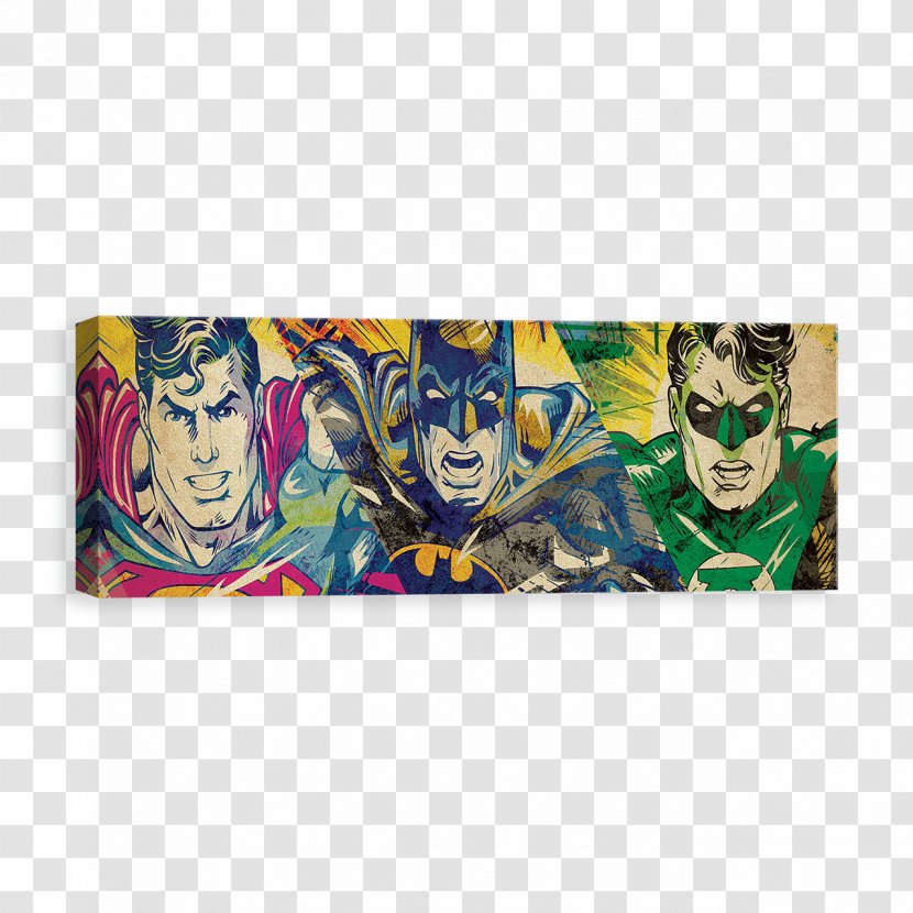Green Lantern Modern Art Rectangle Triangulated Irregular Network - Uss Enterprise Cv6 - Justice League Heroes Transparent PNG