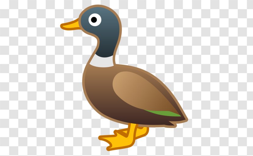 Emojipedia Noto Fonts Sticker Duck - Mallard - Emoji Transparent PNG