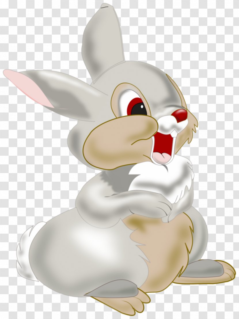 Thumper Easter Bunny Cartoon Faline Clip Art - Galliformes - Spoon Transparent PNG
