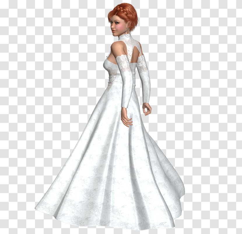 Wedding Dress Bride Shoulder Party - Tree - Ss Transparent PNG
