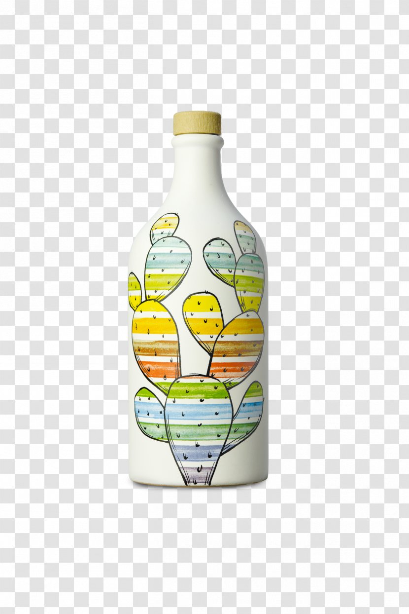 Bottle Olive Oil Oleificio Frantoio - Glass Transparent PNG