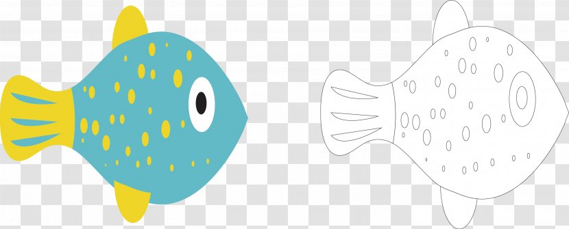 Fish Color Euclidean Vector Computer File - Flower - Coloring Transparent PNG