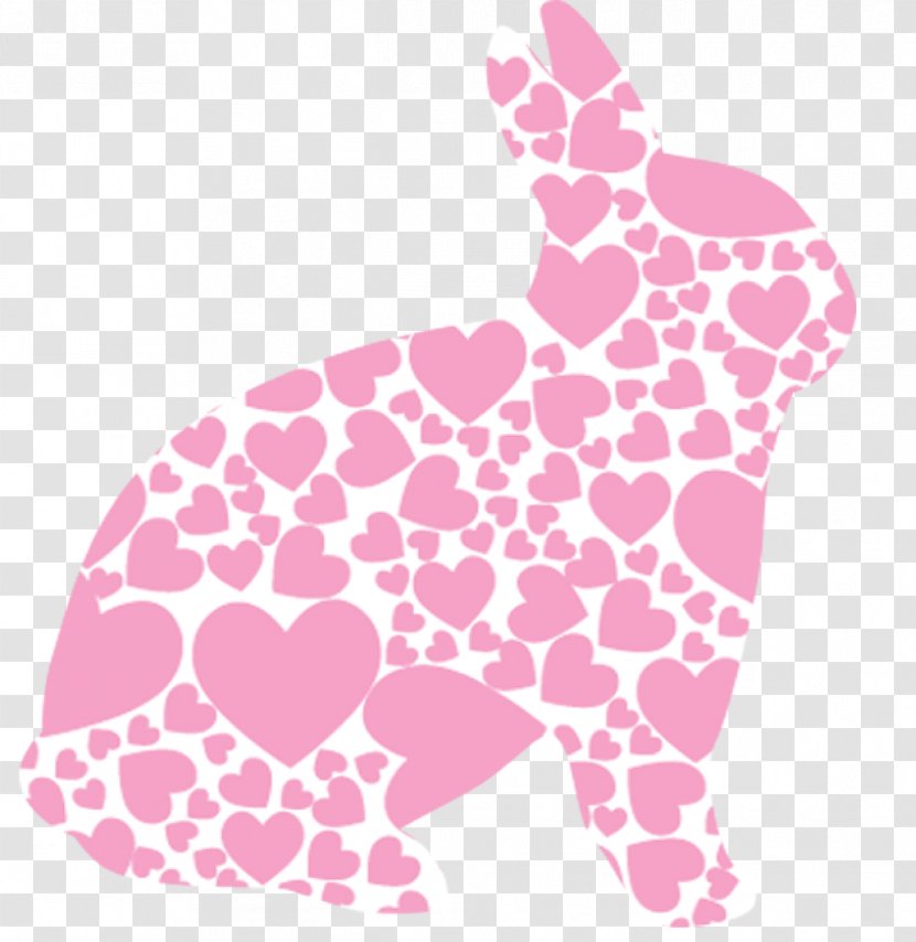 Animal Jam Easter Bunny Rabbit Clip Art - Tree - Pink Love Decoration Transparent PNG