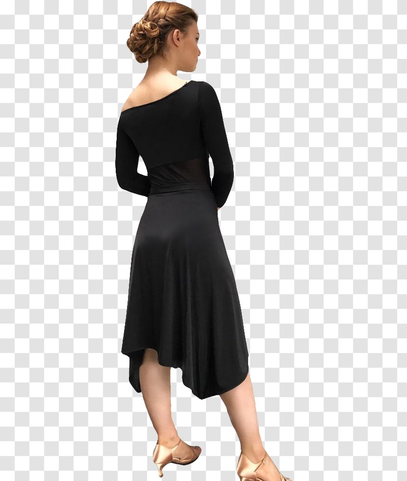 Little Black Dress Waist LITEX šaty Dámské S Křidélkovým Rukávem. 90304901 černá M Sleeve - Joint - Wrap Skirt Transparent PNG