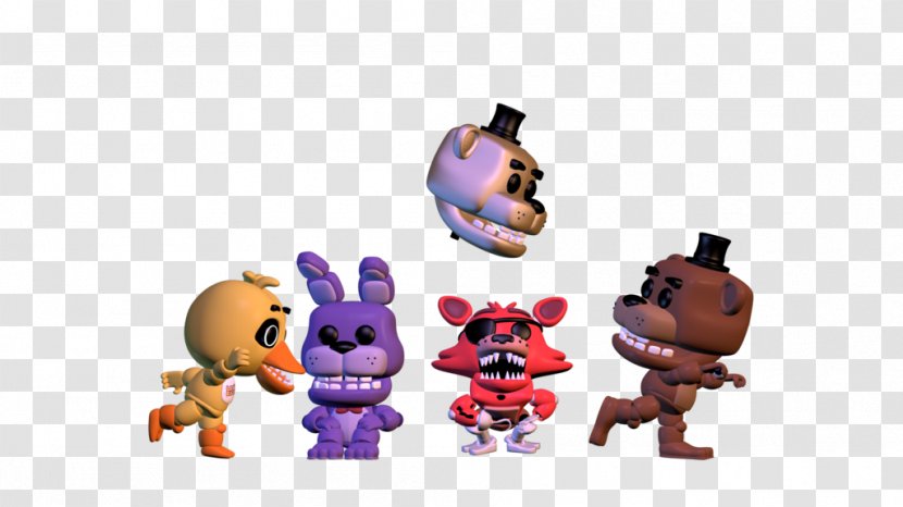 Five Nights At Freddy's: Sister Location Funko Freddy's - Figurine - Bon EXC Pop! Vinyl Figure Bonbon WhiskeyyCinema 4d Fnaf Transparent PNG