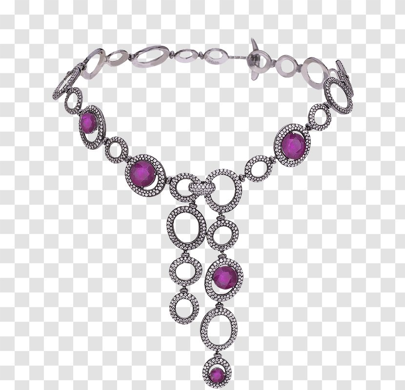 Amethyst Jewellery Necklace Bracelet Purple - Fashion Accessory Transparent PNG