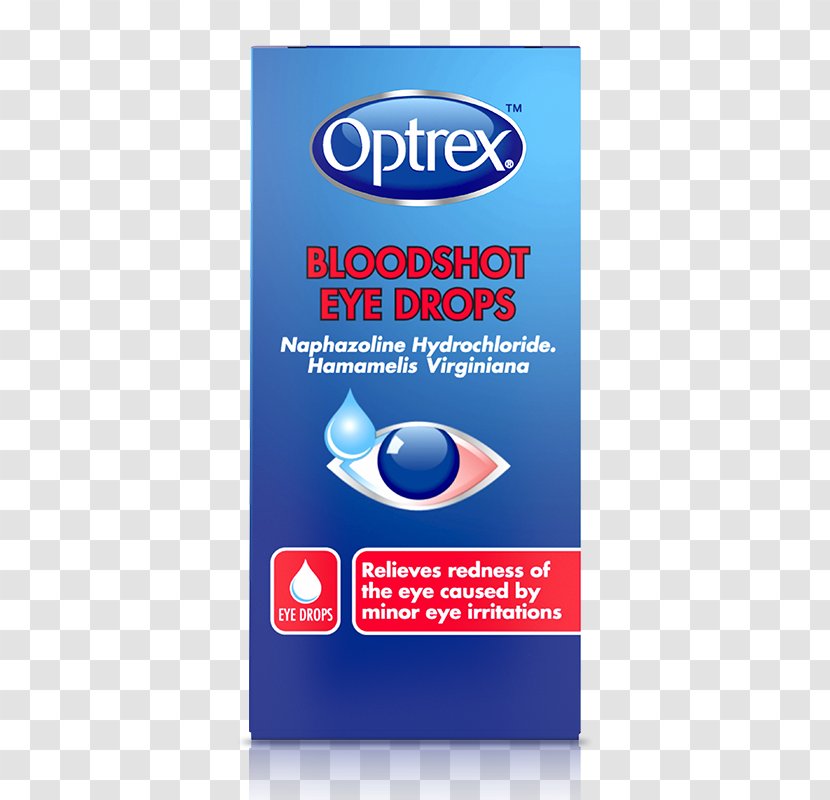 Eye Drops & Lubricants Red Pharmaceutical Drug Irritation - Eye-drops Transparent PNG