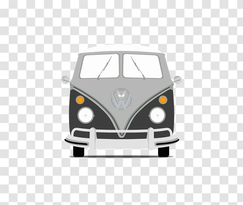 Volkswagen Type 2 Car Canvas Print - Automotive Exterior - Vw Bus Transparent PNG