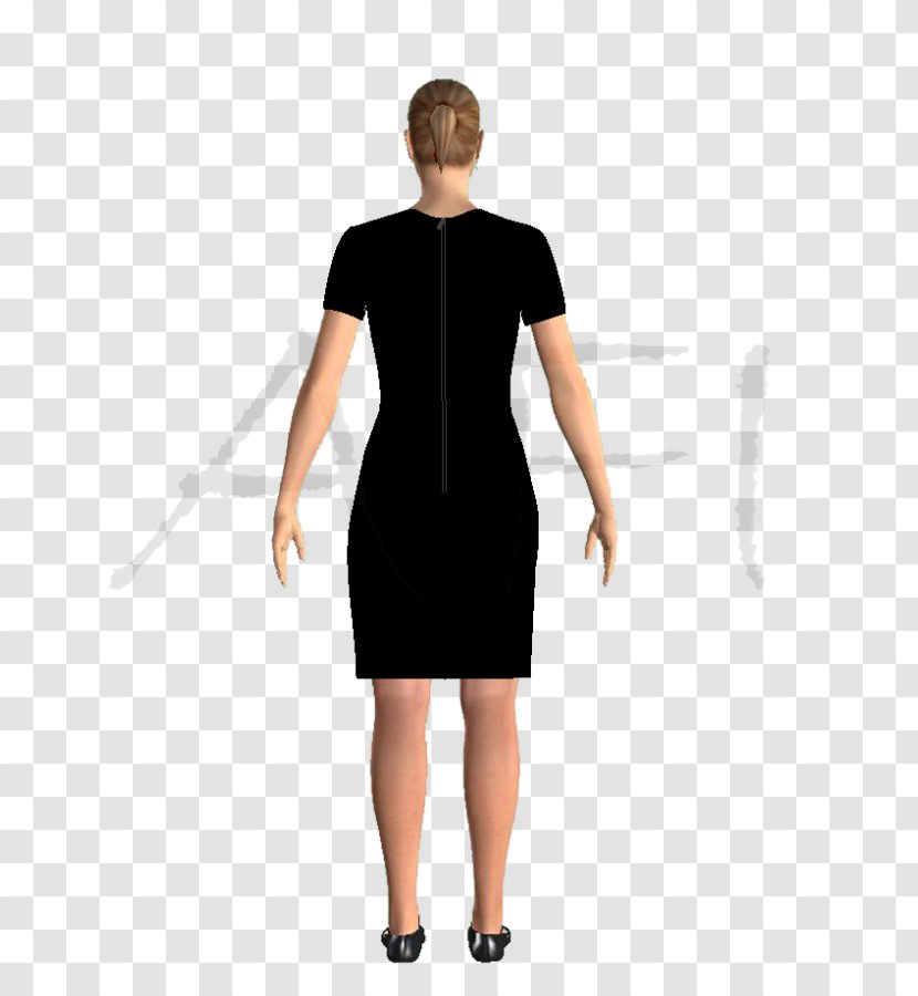 Little Black Dress T-shirt Sleeve Fashion - Yoke - Clothing Pattern Transparent PNG