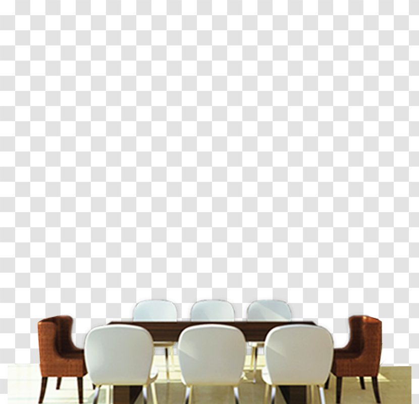 Furniture Chair Interior Design Services - Dining Room Transparent PNG