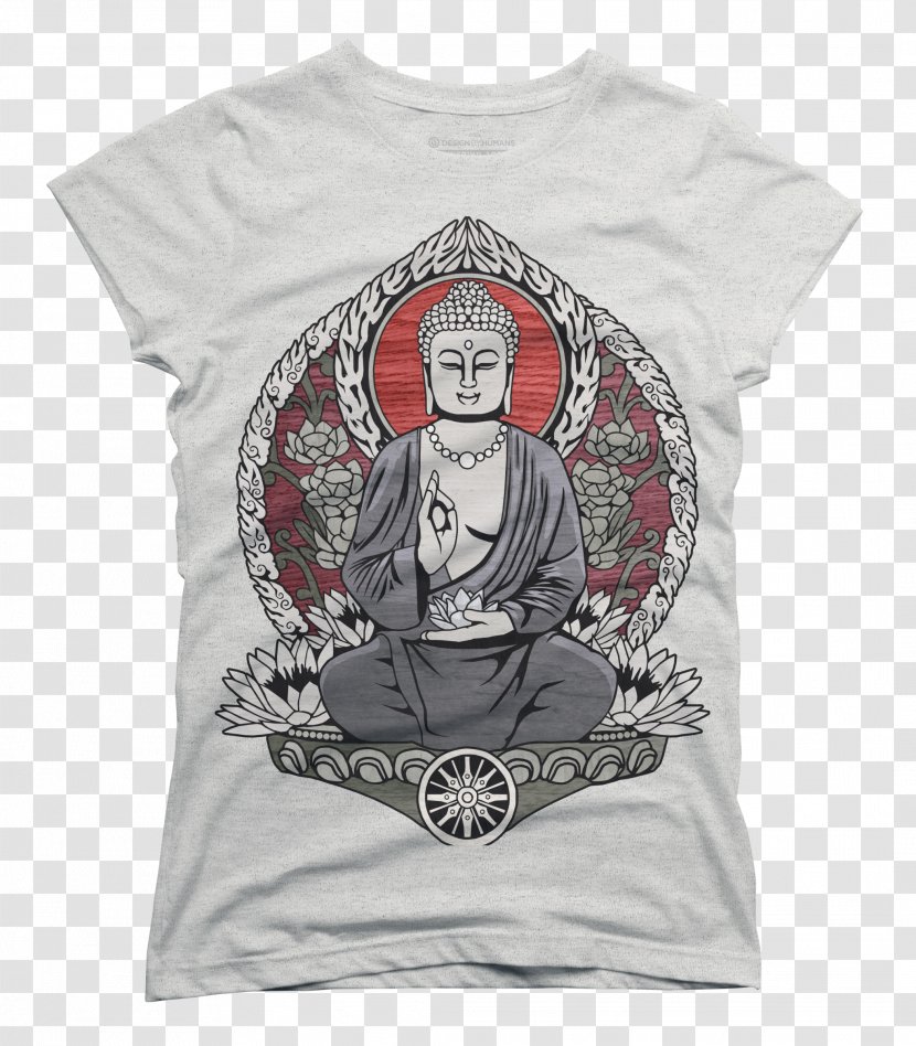 Long-sleeved T-shirt Bluza Text - Typeface - Buddha Transparent PNG