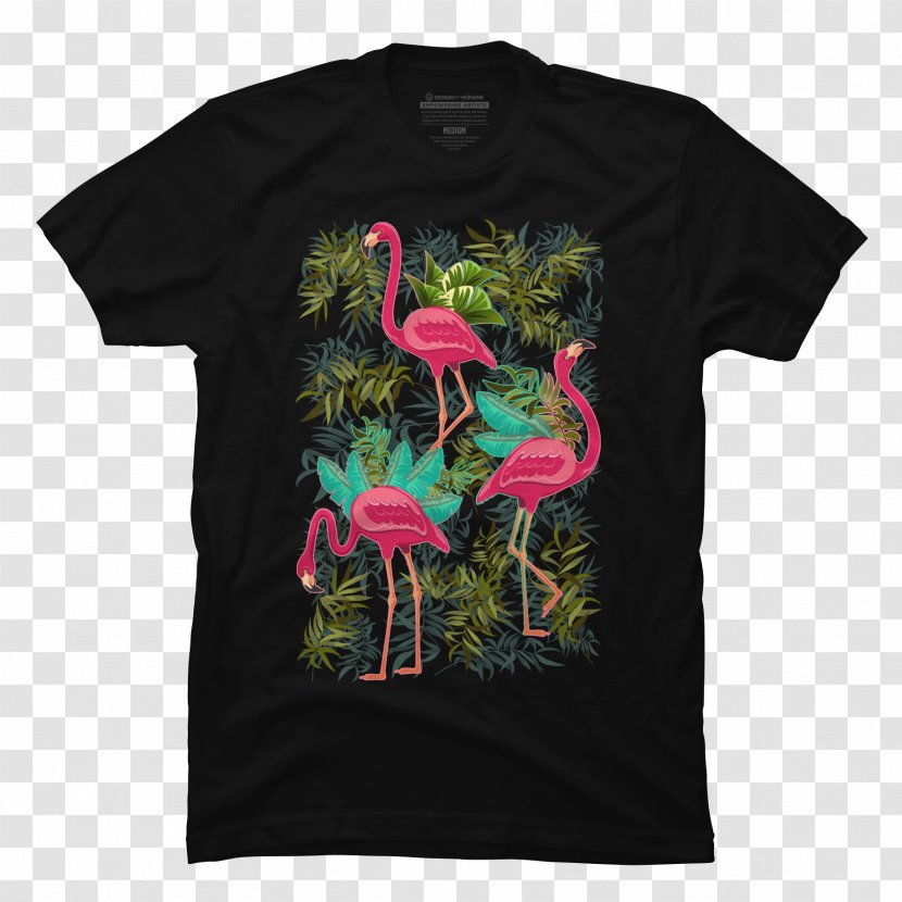 T-shirt Sleeve Blouse Fashion - Top - Flamingo Deductible Element Transparent PNG