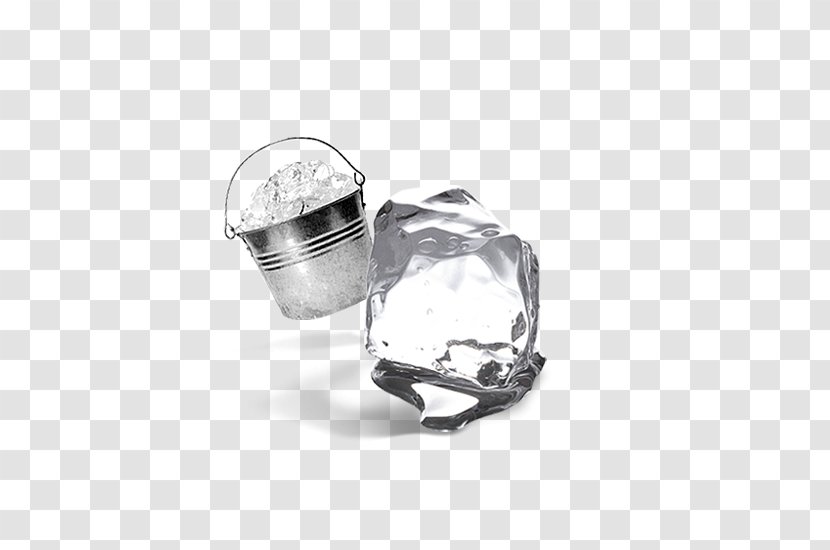 Silver Ice Bucket - Monochrome Photography Transparent PNG