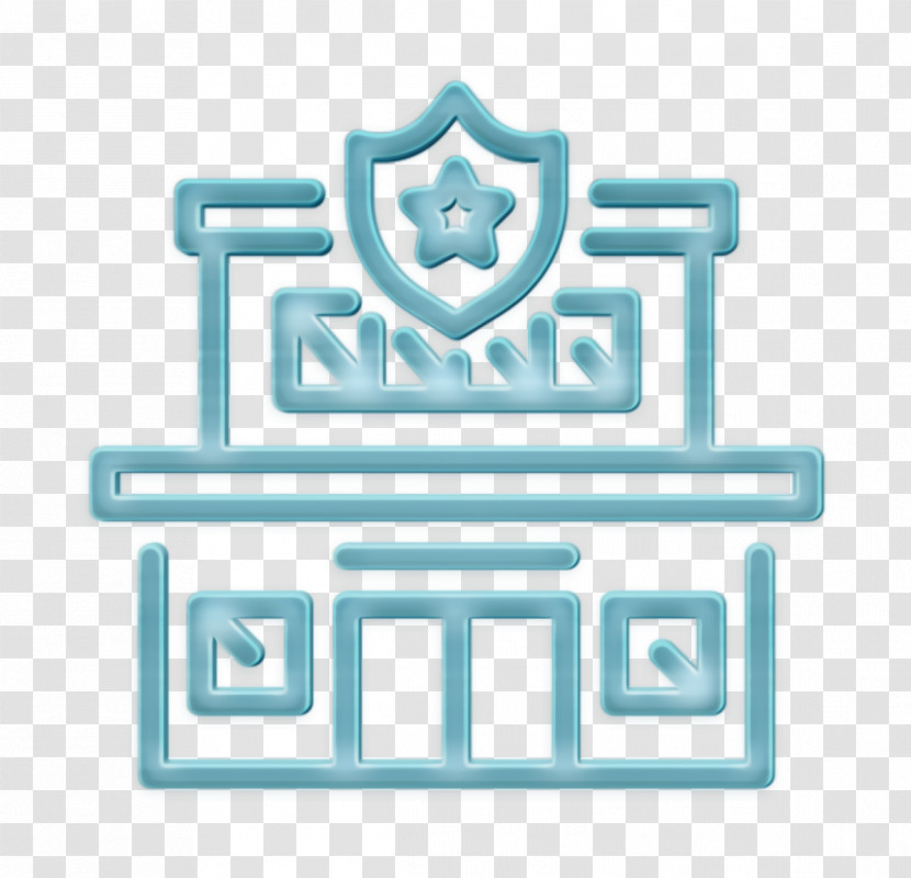 Prison Icon Police Station Icon Building Icon Transparent PNG